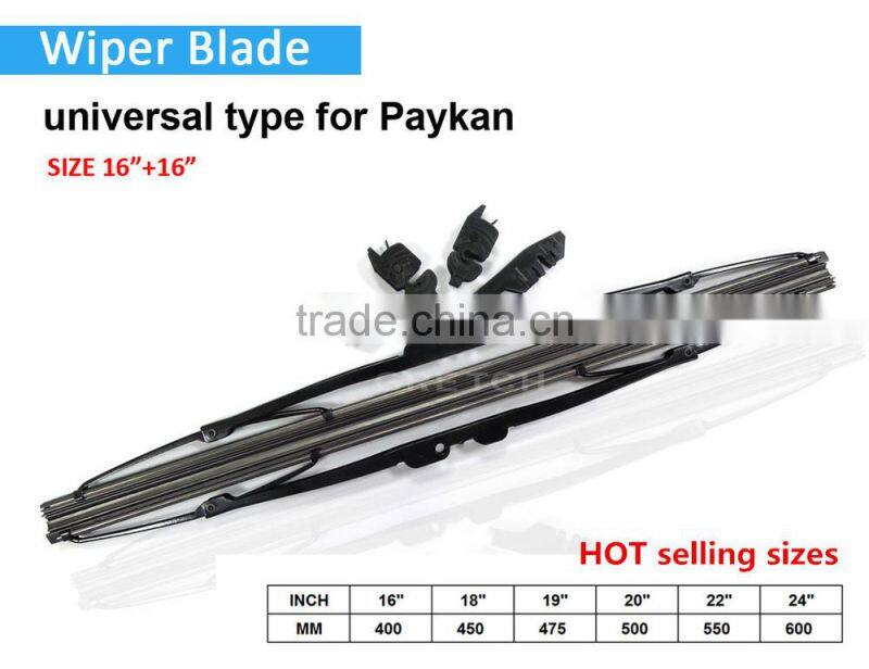 Universal type auto wiper blade for Paykan