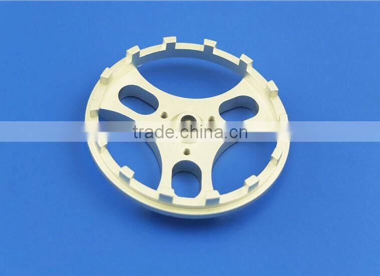 Cutomized high precision cnc stainless steel bmx bike plate parts