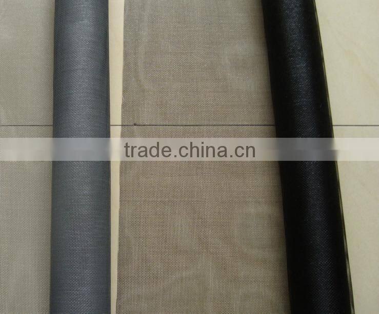 Hot selling silver grey 18x16 fiberglass insect screen with high quality