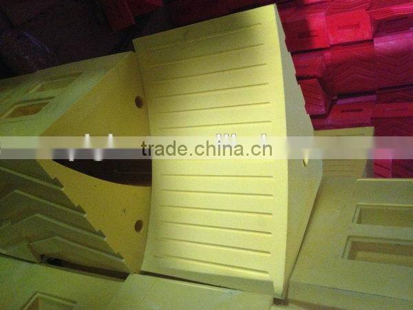 GT-10U mining truck Polyurethane wheel chock