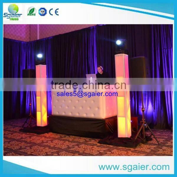 2m height used aluminum truss totem for moving head on sale