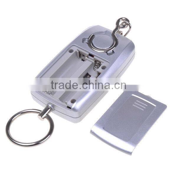 Black Portable Electronic Digital Balance LCD screen Weight Scale 45Kg