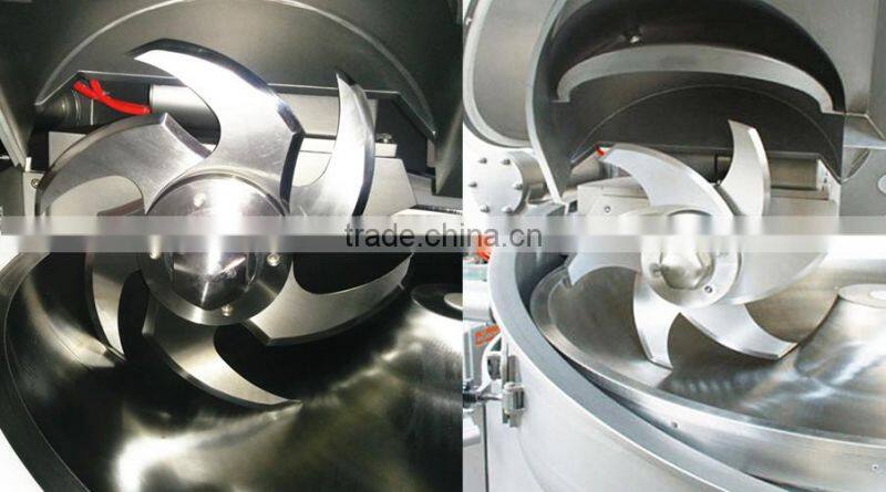 ZKZB-530 High Speed Chicken Meat Chopper Machine Vacuum Bowl Cutter