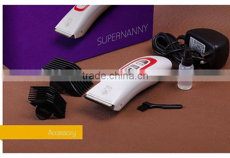 DC Motor Cordless Powerful Pet Trimmer(SN-9200)