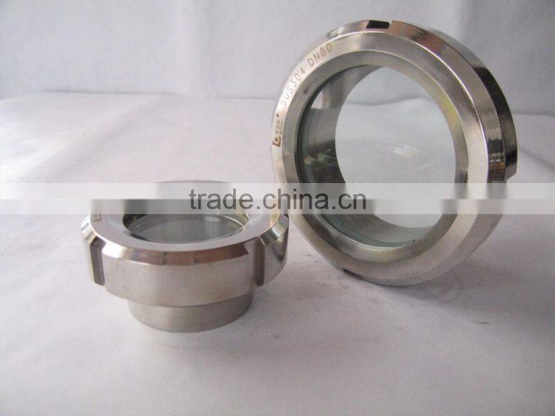 sanitary cross sight glass