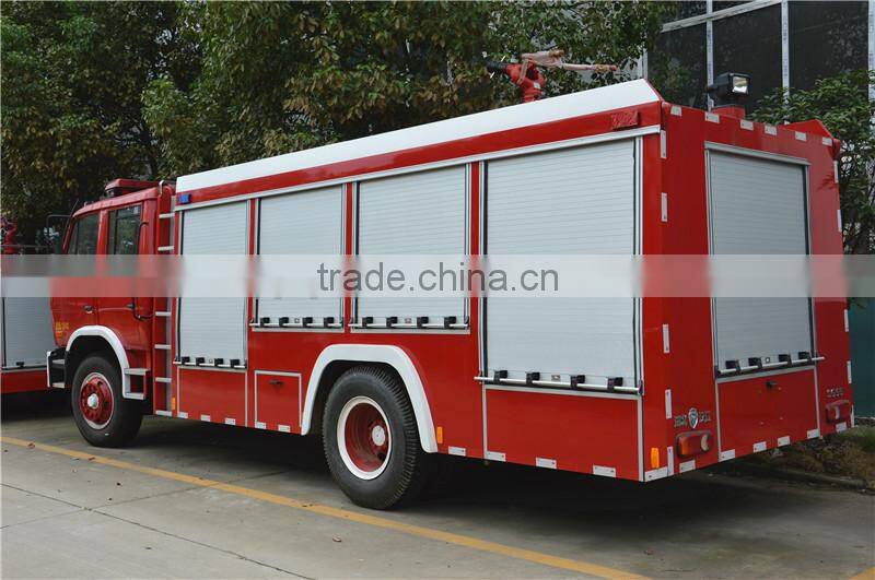 Dongfeng 4X2 5000liters tank fire truck
