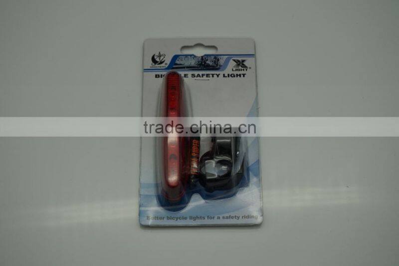 New design of Led Flashing Bicycle Tail Light,5 red LED work light