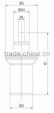 Wax thermostatic sensor element EN1111 TU-CGQ-023