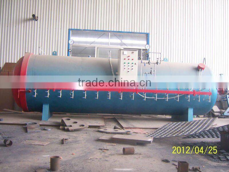 multi-function tire vulcanizing tank/tyre retreading machinery
