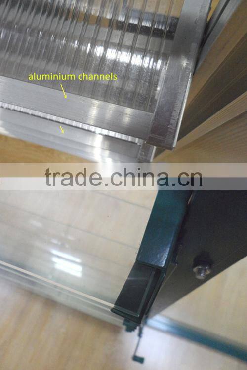 New style greenhouse aluminum glass louver windows