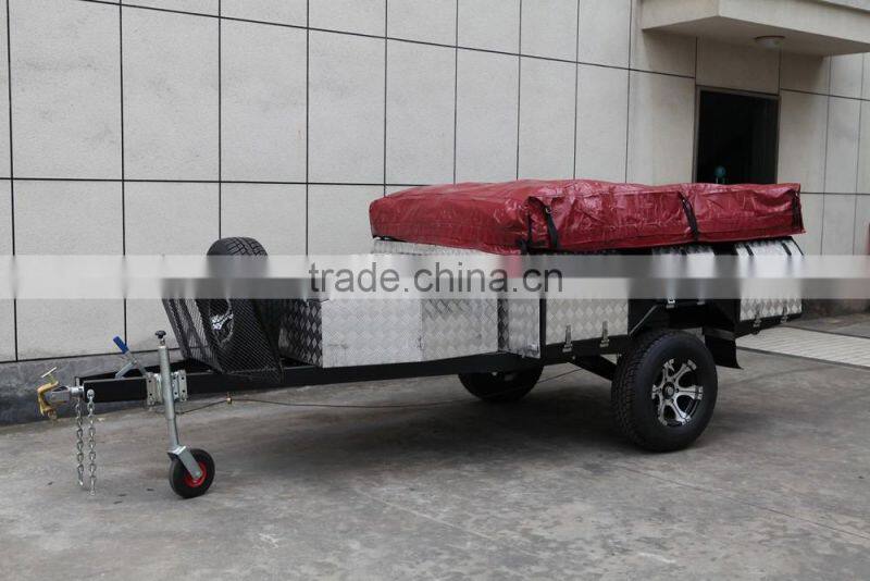 2017 Soft floor 7x4 Camping Trailer SF74T with 12ft Tent