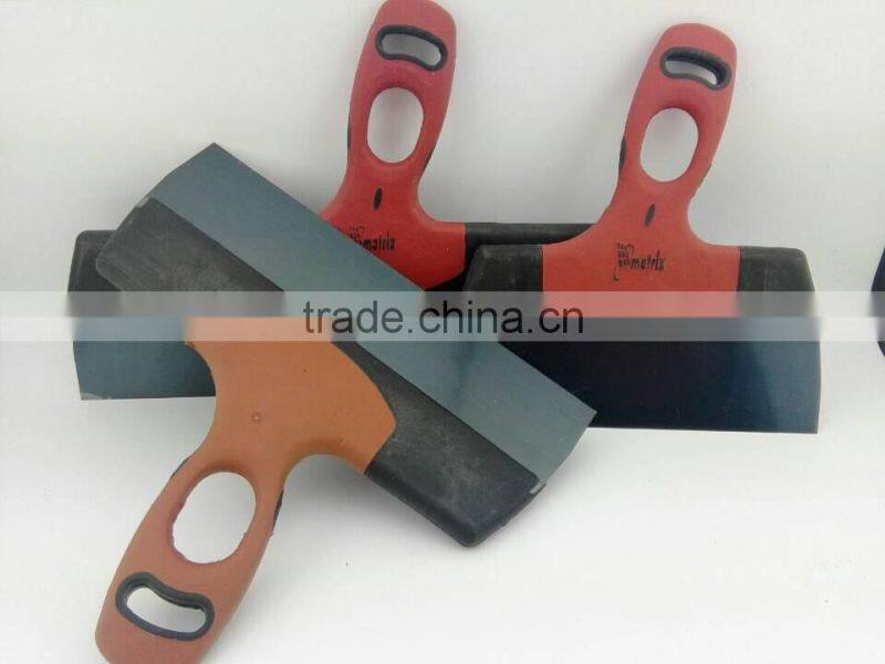 40-600mm size satinless steel black pp plastic scraper putty knife with free samples