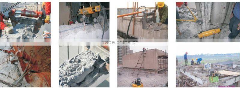BS-HD420 concrete dividing tools, hydraulic rock divider, stone crusher machine