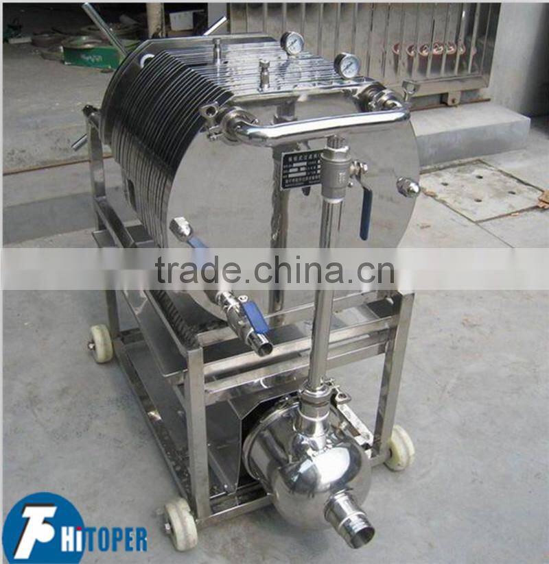 Purifying oil processing equipment made in China,stainless steel plate-frame filter for sale