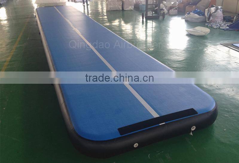 Wholesale High Quality Double Wall Fabric Inflatable Air Track Gymnastics