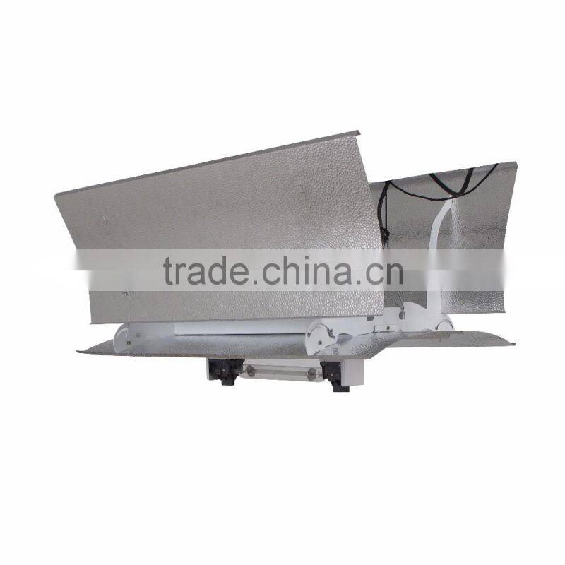 Hydroponics grow light glass tube lamp cover/ parabolic reflector/ hydroponics adjust a wing reflector