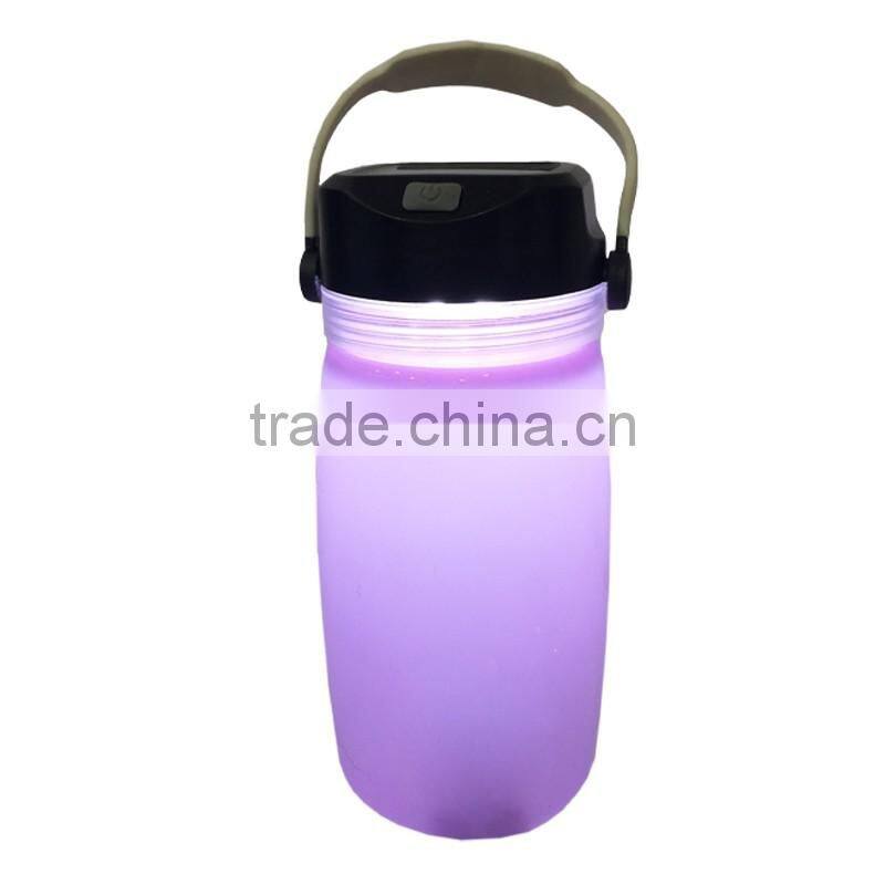 700ml Silicone solar water bottle