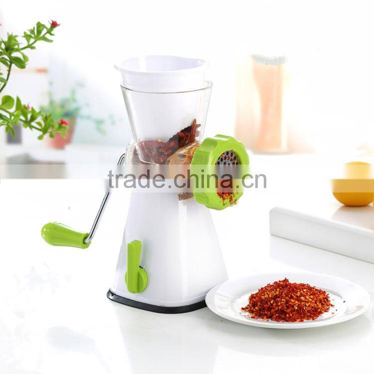 household kitchen plastic Seasoning shredder manual meat grinder