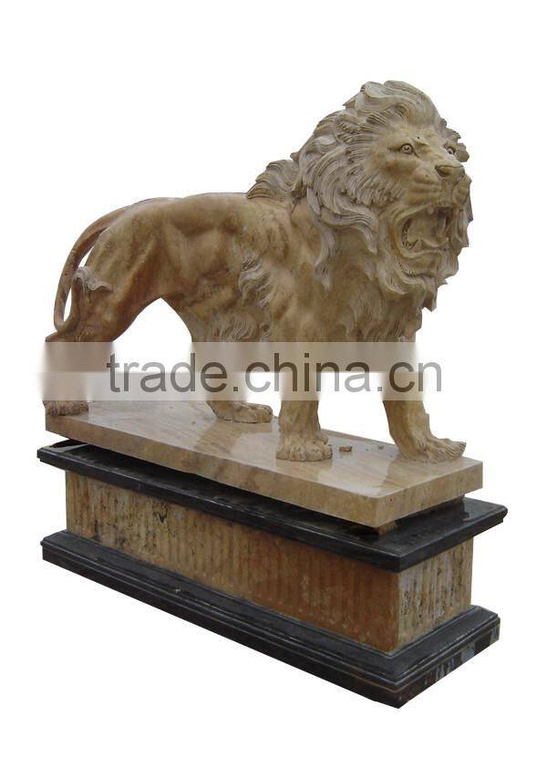 Large Outdoor Stone Lion Statue