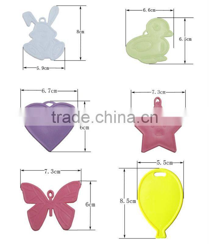 Classic Heart Shaped Balloon Weights Lilac