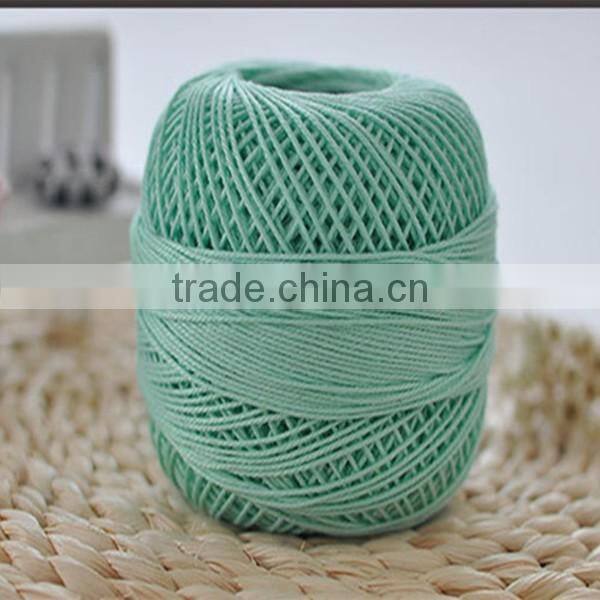 6S/2 Crochet Cotton Yarn knitting colorful Lace yarn