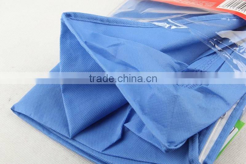 nonwoven foldable with zipper storage bag