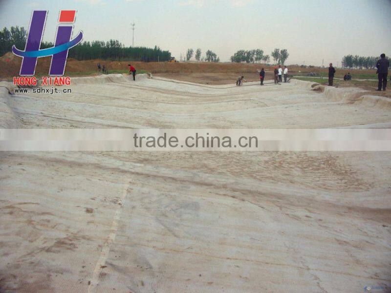 Hot sale of water proof material fish farm tank pond liners clay lake liners Geosynthetic clay liner