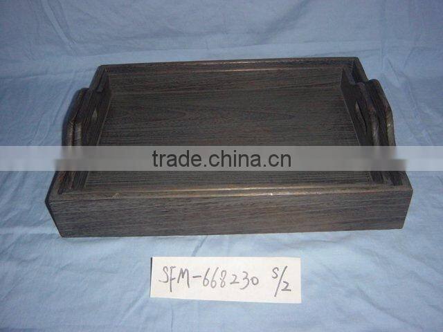 distressed unique wood serving tray