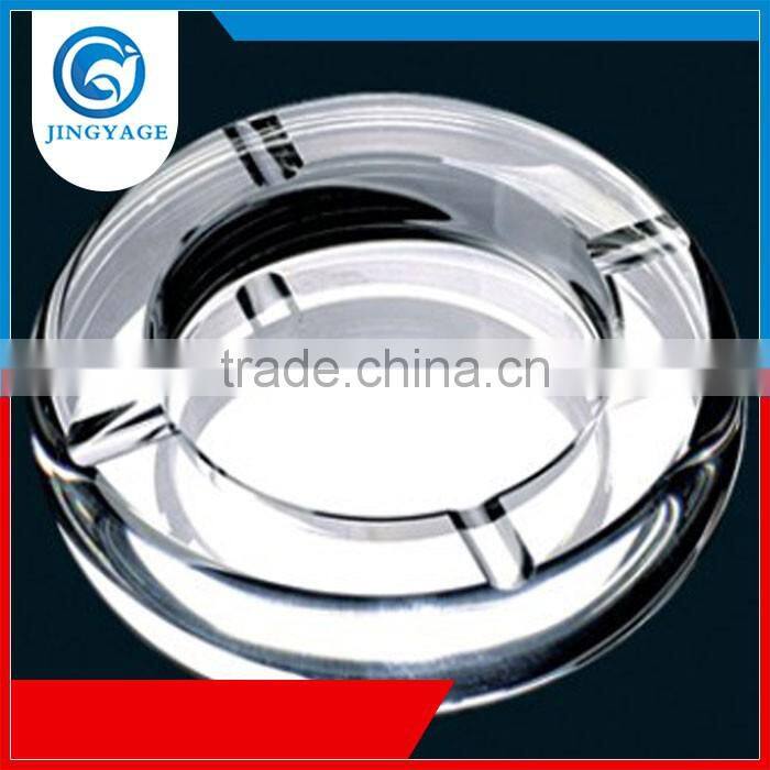 Trade assurance personalized engraving logo glass ashtray photo