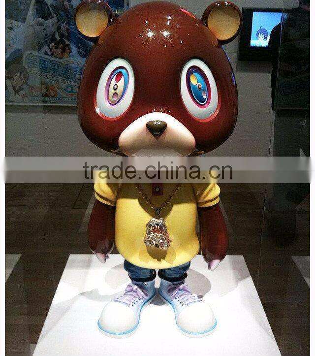 china supplier wholesale high quality fiberglass life size cartoon statue