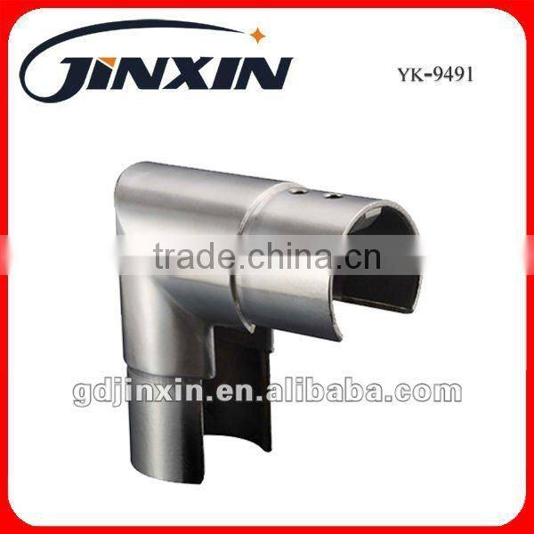 AISI304 Stainless Steel Slot Tube Connector/ Hand Rail Vertical Anger Connector