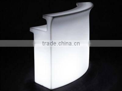 LED Bar Furniture/LED Furniture/beach table set with ice bucket