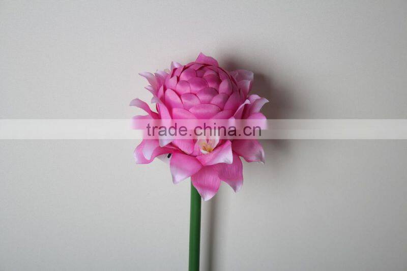 Single Curcuma alismatifolia Artificial Curcuma alismatifolia flower plastic Curcuma alismatifolia