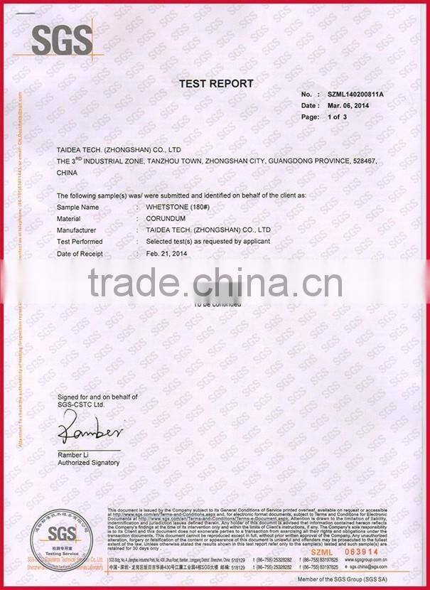 GRINDER Best Premium Corundum Sharpening Stone