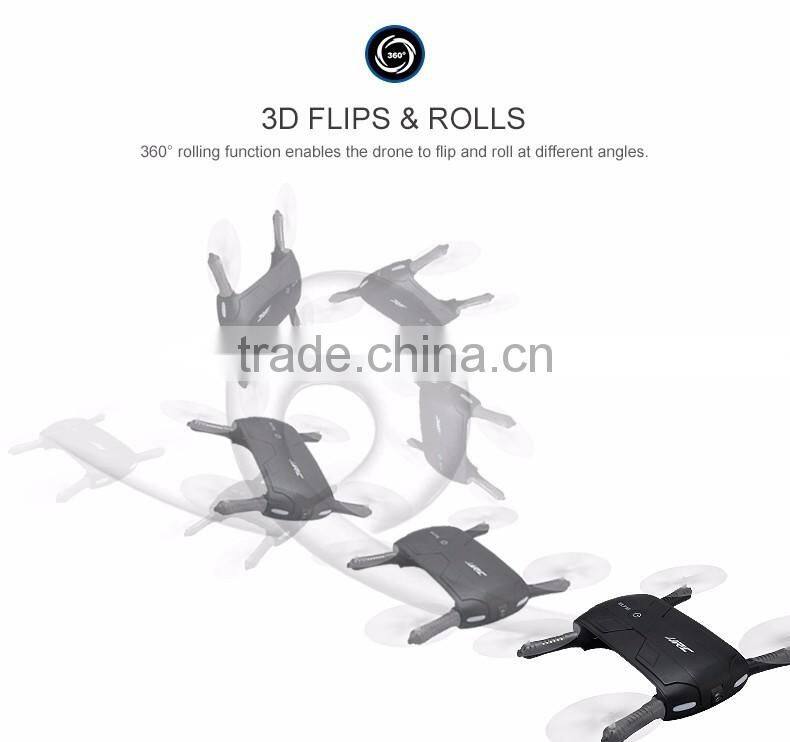 JJRC H37 ELFIE Foldable Mini RC Selfie Drone WiFI FPV HD Camera Mini RC Drone With 720P Camera G-sensor VS H36 Drone JJRC