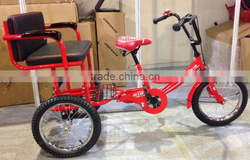 children cheap kids rubber wheels tricycle car TR16-16