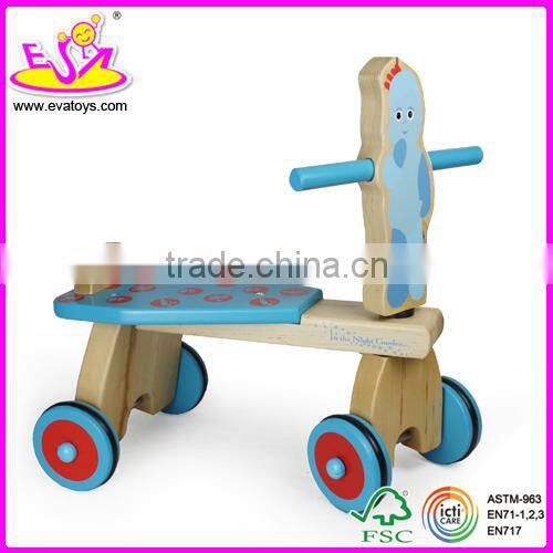2015 Christmas gift kids ride on car wholesale,Lovely Children wooden ride on toy car,Cute Wooden baby tricycle car toy W16A010