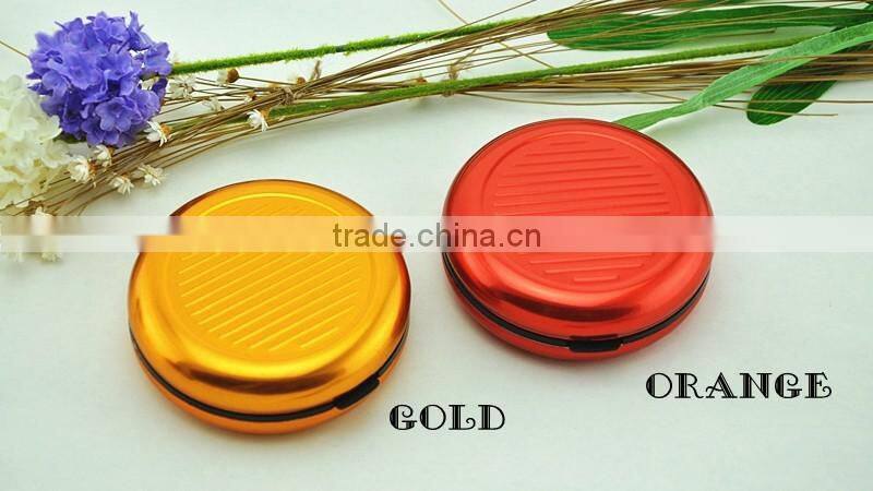 Fashion New Aluminium Euro Coin Dispenser Holder Purse Wallet Hold Coins Gadget