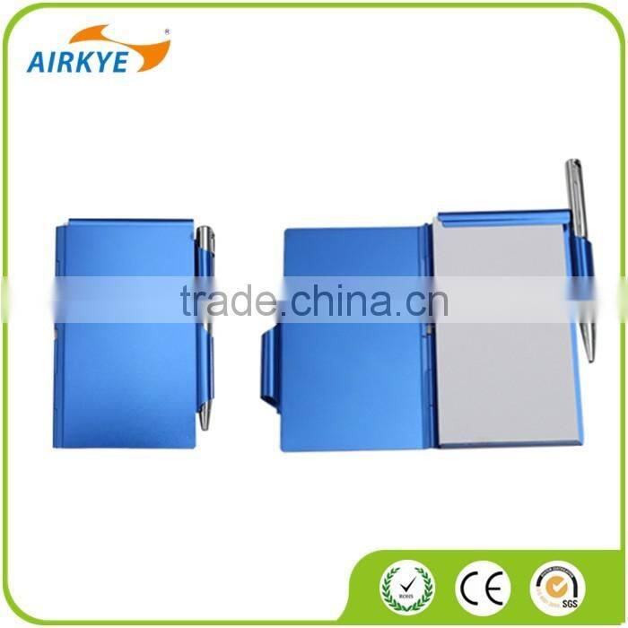 Customed colour Metal notebook with pen