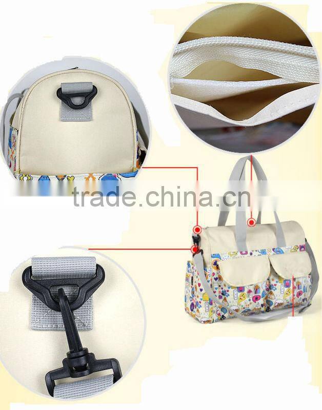Printed Hand Outdoor Diaper Bag Handbag