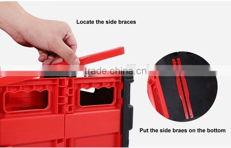 Lightweight Folding Hand Cart/Collapsible Wheeled Hand Cart