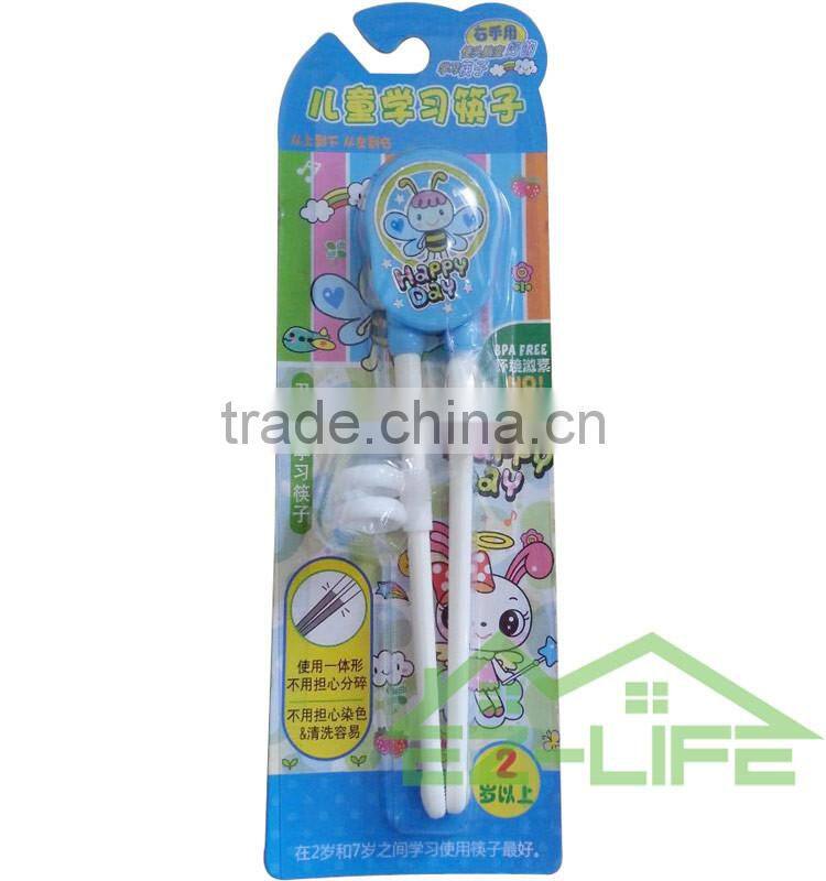 Chinese Cute cartoon plastic kids training chopsticks