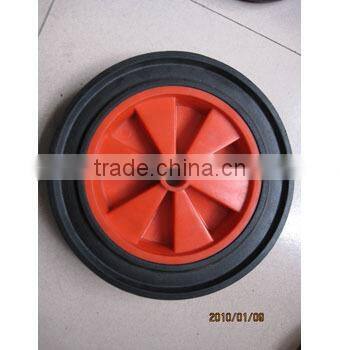 wheelbarrow solid rubber wheel