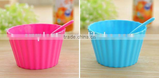 2015 high quality plastic ice cream bowl/colorful ice cream bowl,2015 high quality plastic colorful ice cream bowl