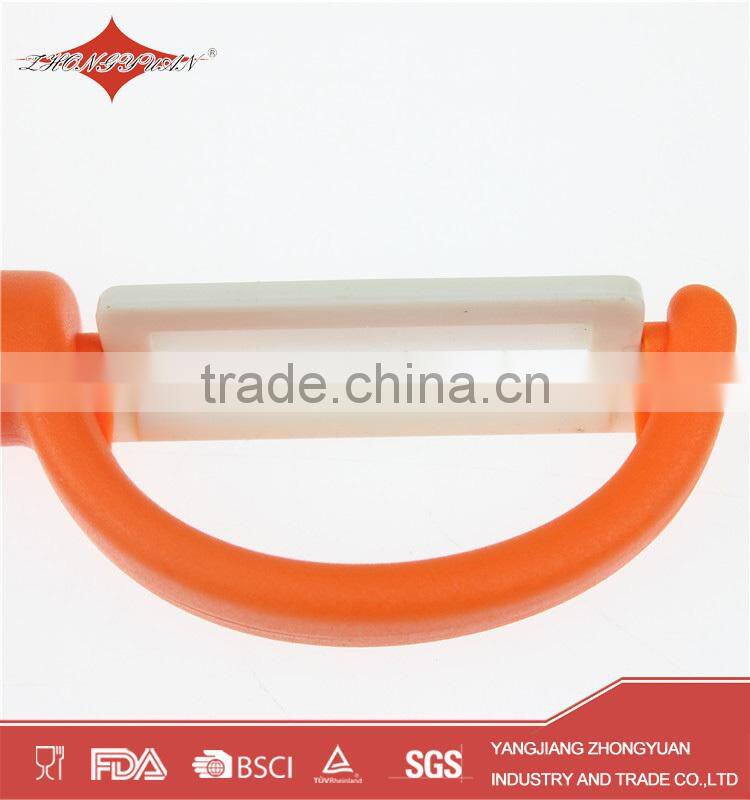orange fruits and vegetables ceramic julienne peeler as seen on tv