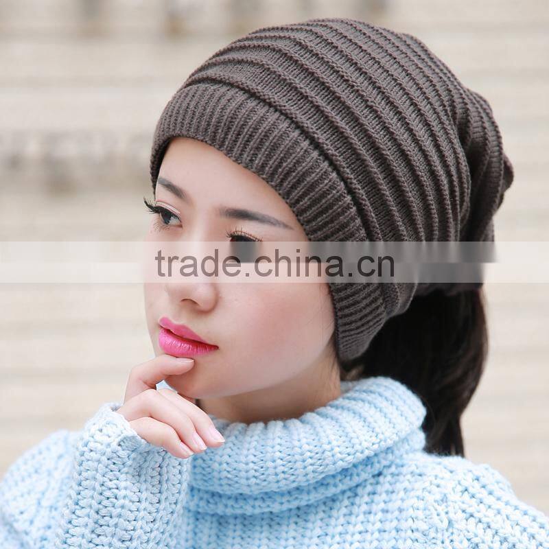 Knitting Wool Winter Knitted Scarf Beanie Hat