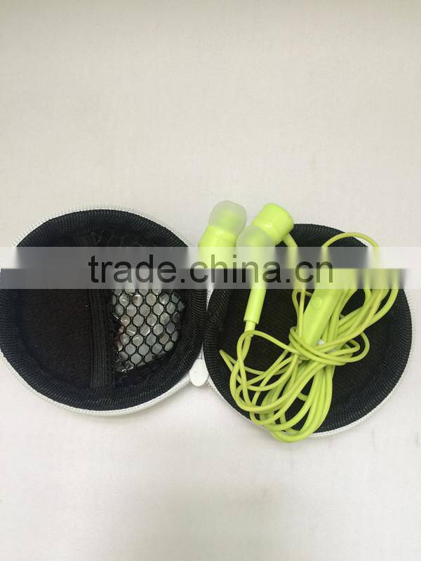 Earphone Case complete with replacement buds with Earphone