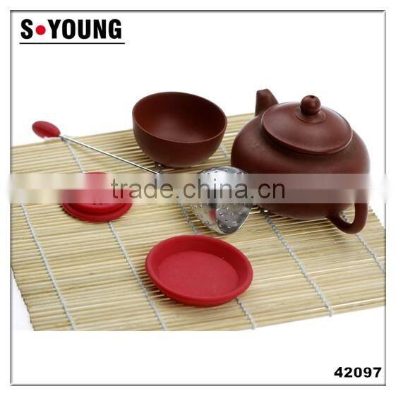 42097 high quality stainless steel wire mesh filter tea ball,ss tea infuser tea strainer