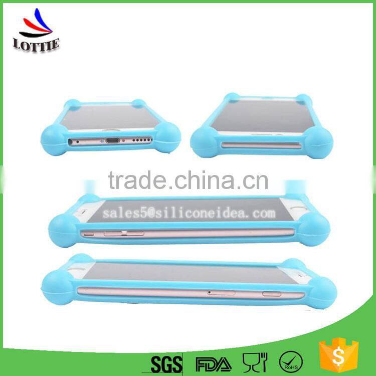 Newest shockproof Elastic Universal Silicone Phone Holder 3D Cartoon Soft Silicone phone case