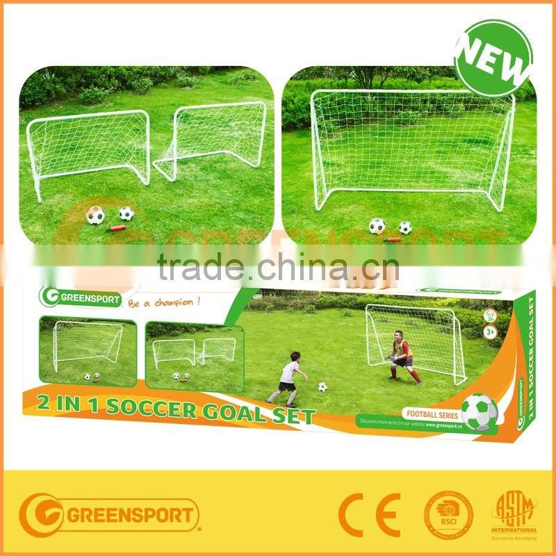 GSSGS1 2016 New Item 2 in 1 Soccer Goal Outdoor Game